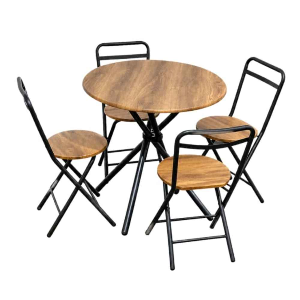 FOLDING DINING TABLE SET