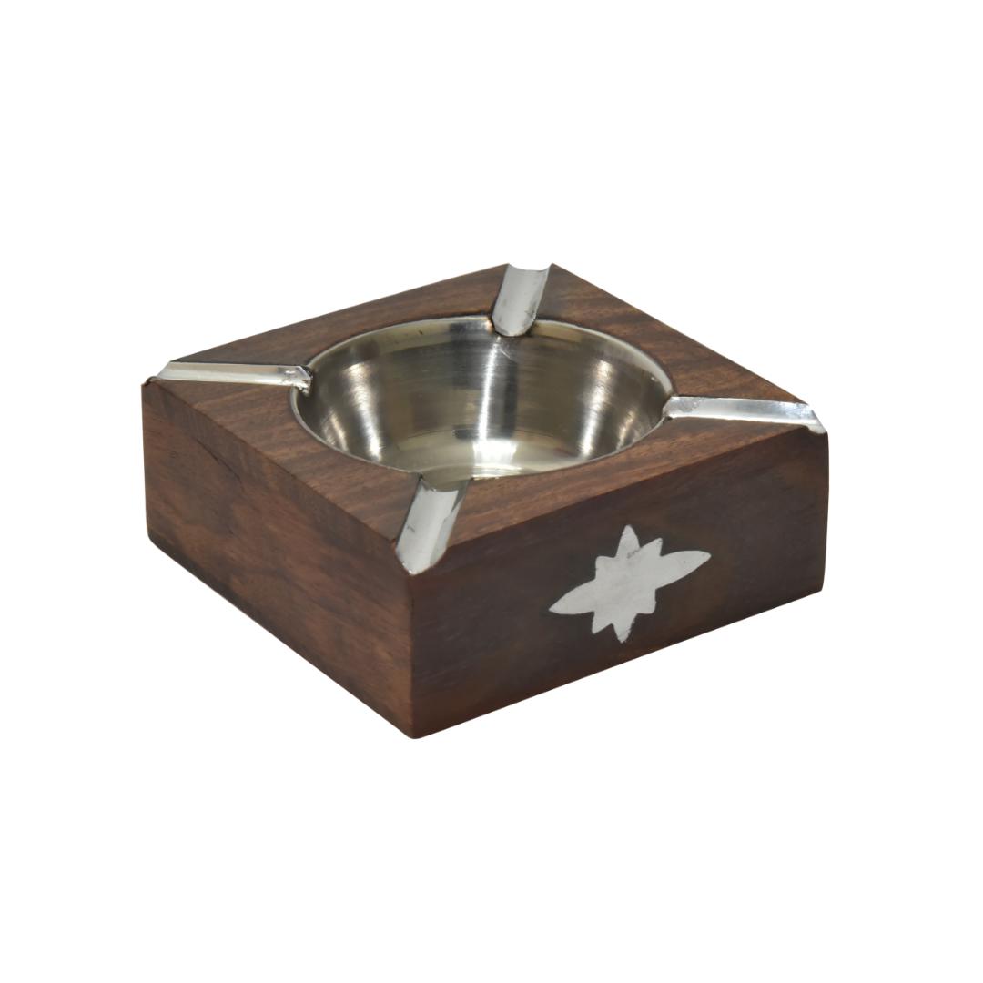 WOODEN ASHTRAY
