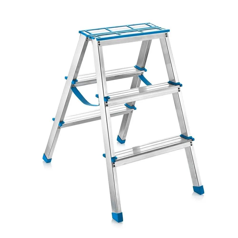 3-STEP TWO-SIDED FOLDING LADDER