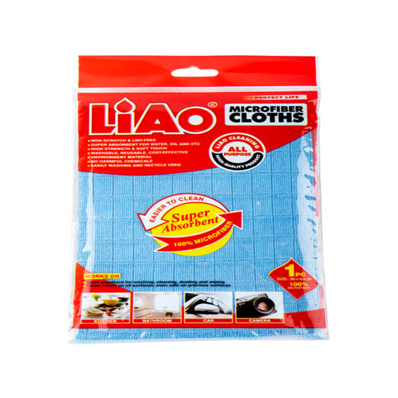 WAFFLE MICROFIBER CLEANING CLOTH