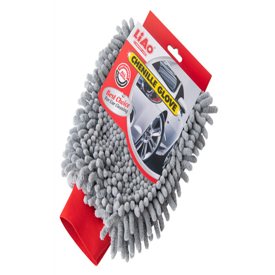 MICROFIBER CAR CLEANING MITT