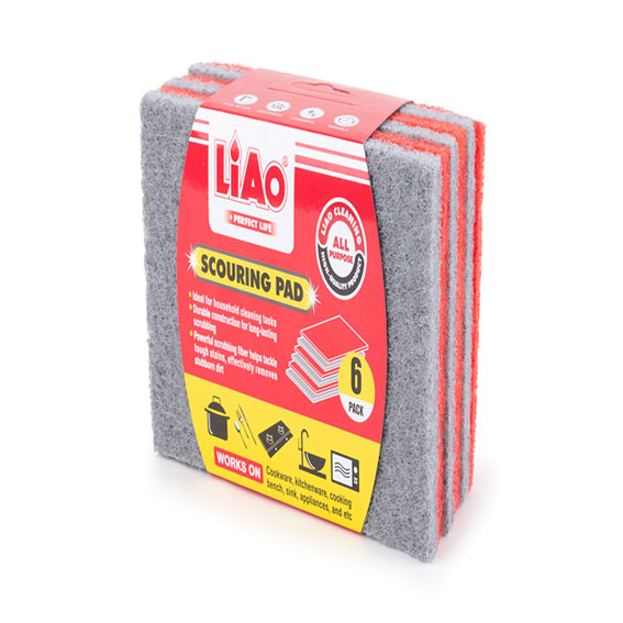ABRASIVE SCOURING CLEAN PADS